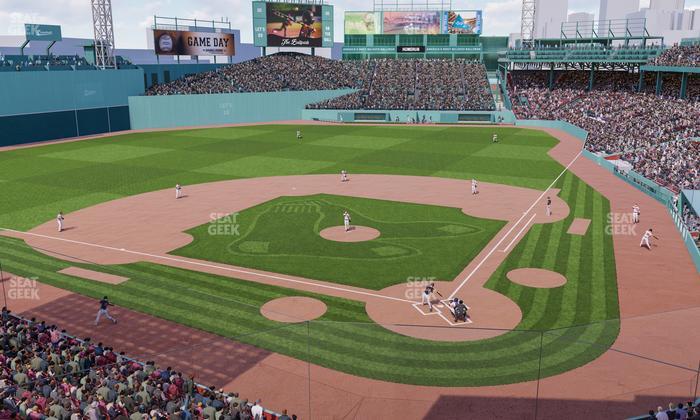 Fenway Park - Section Dell Technologies Club 6 Seat View