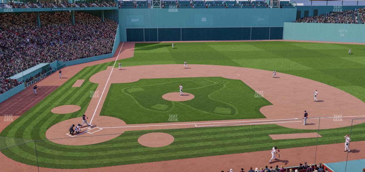 Fenway Park - Section Dell Technologies Suite R 3 Seat View