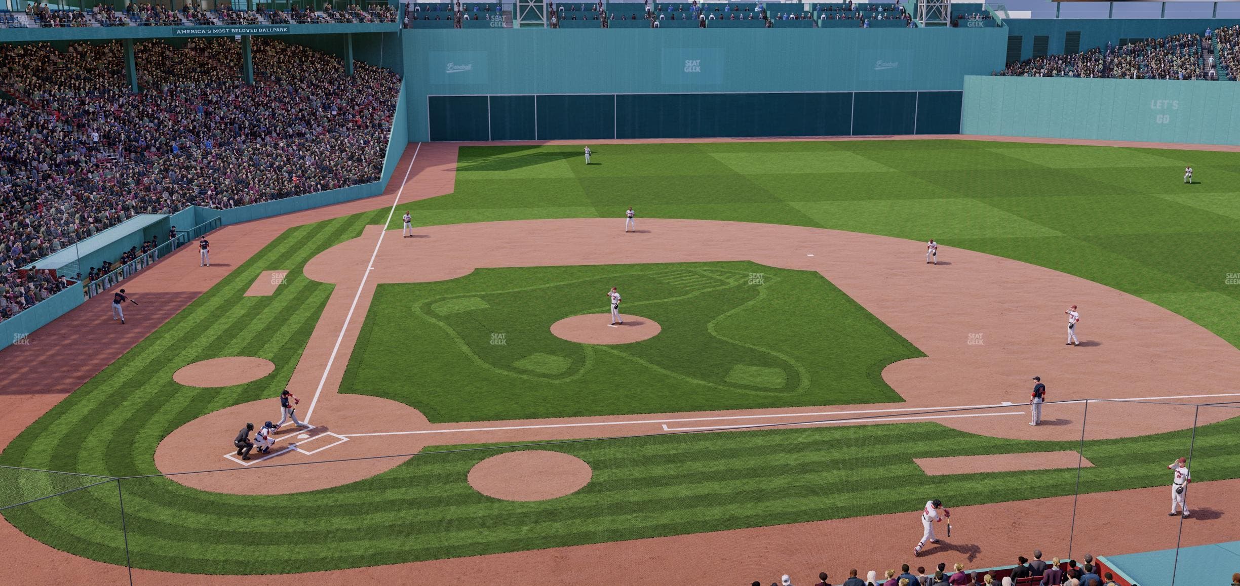 Fenway Park - Section Dell Technologies Suite R 3 Seat View