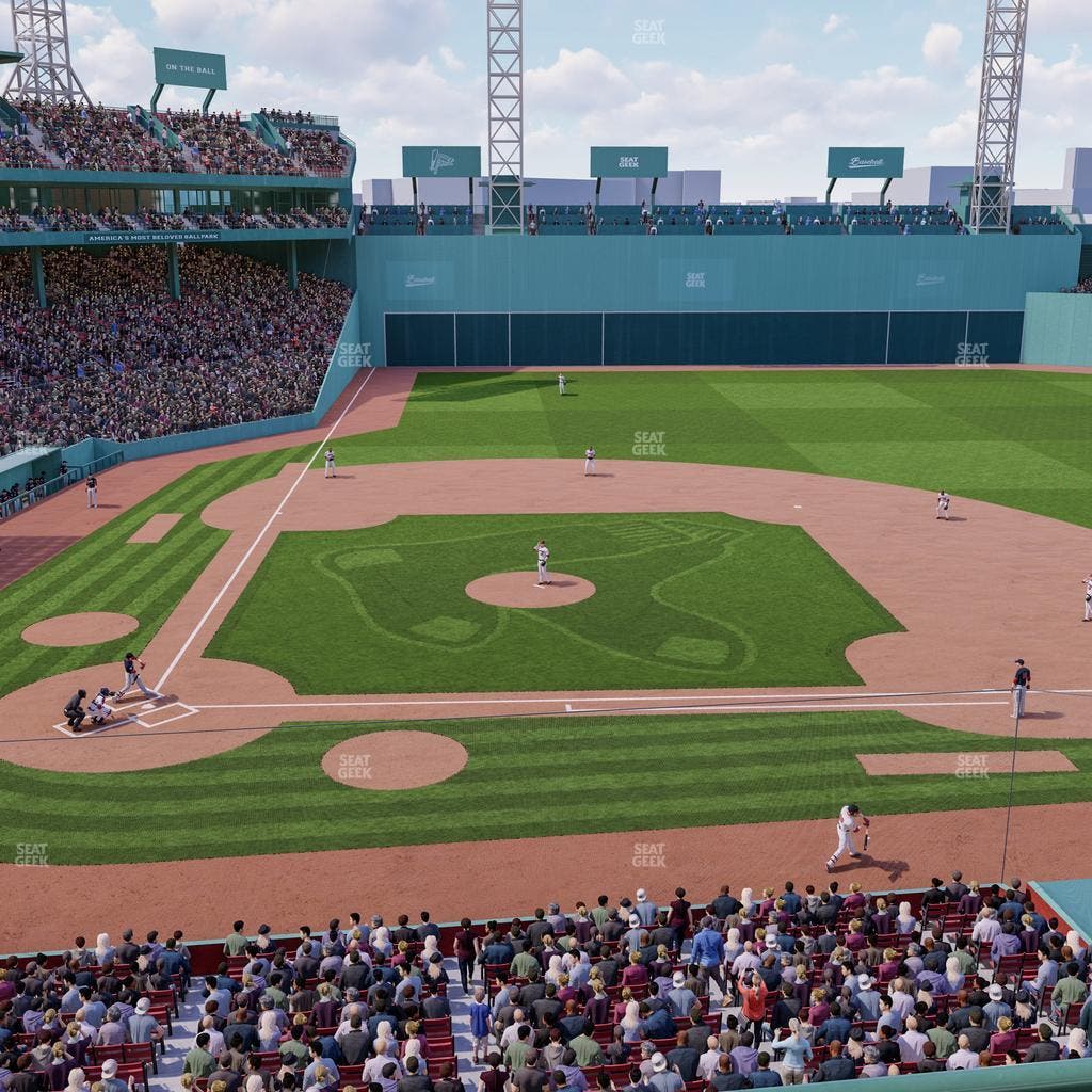 Fenway Park - Section Dell Technologies Suite R 4 Seat View