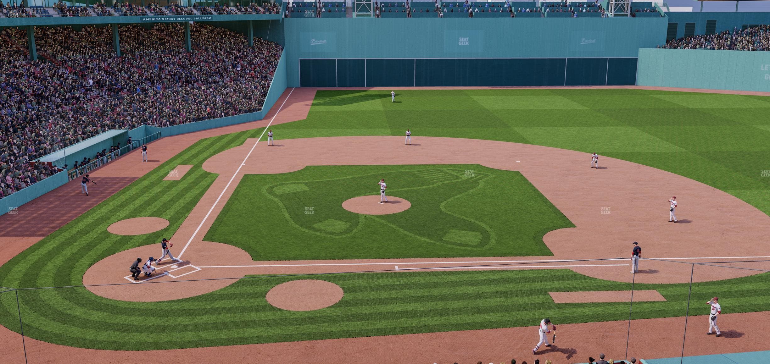 Fenway Park - Section Dell Technologies Suite R 4 Seat View
