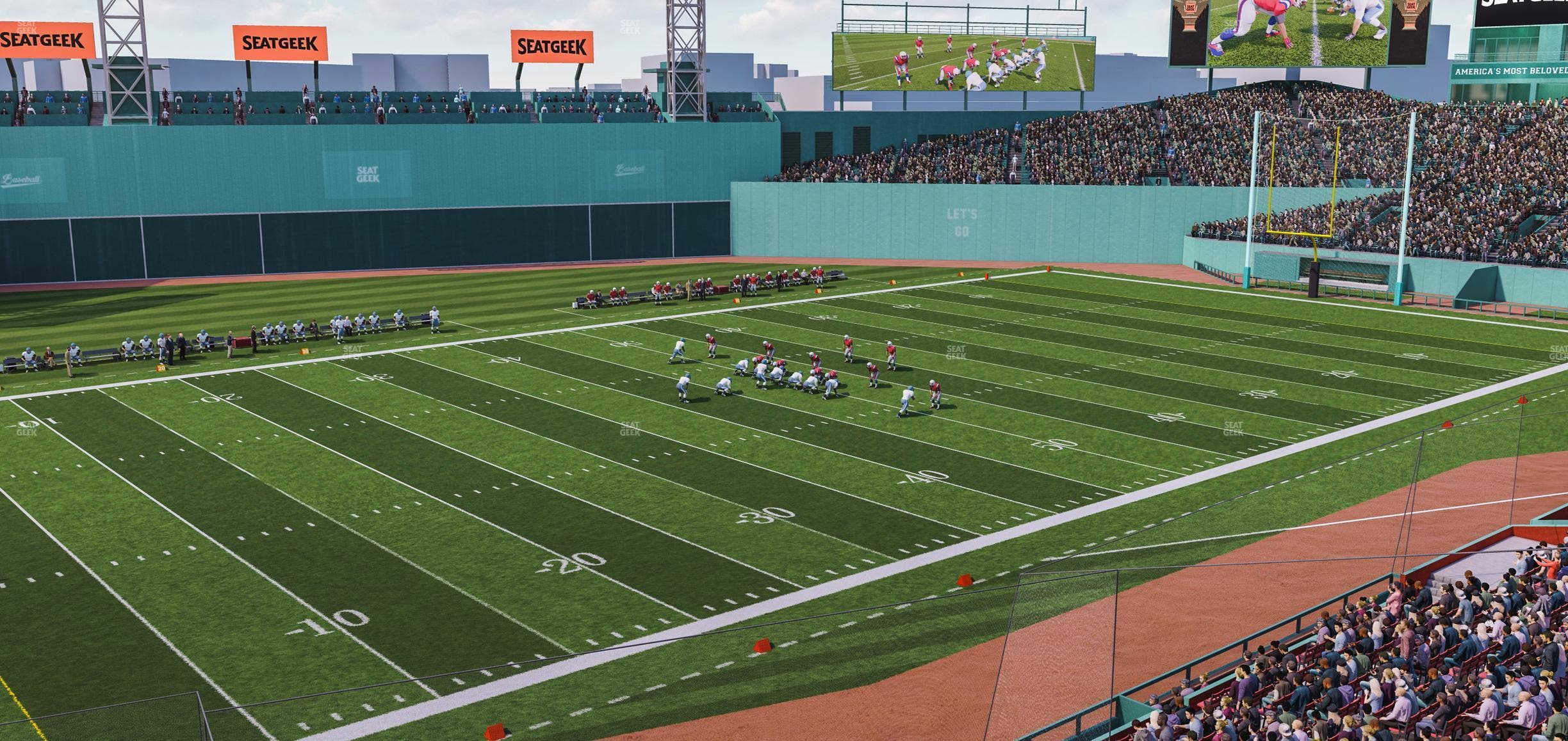 Fenway Park - Section Dell Technologies Suite R 7 Seat View