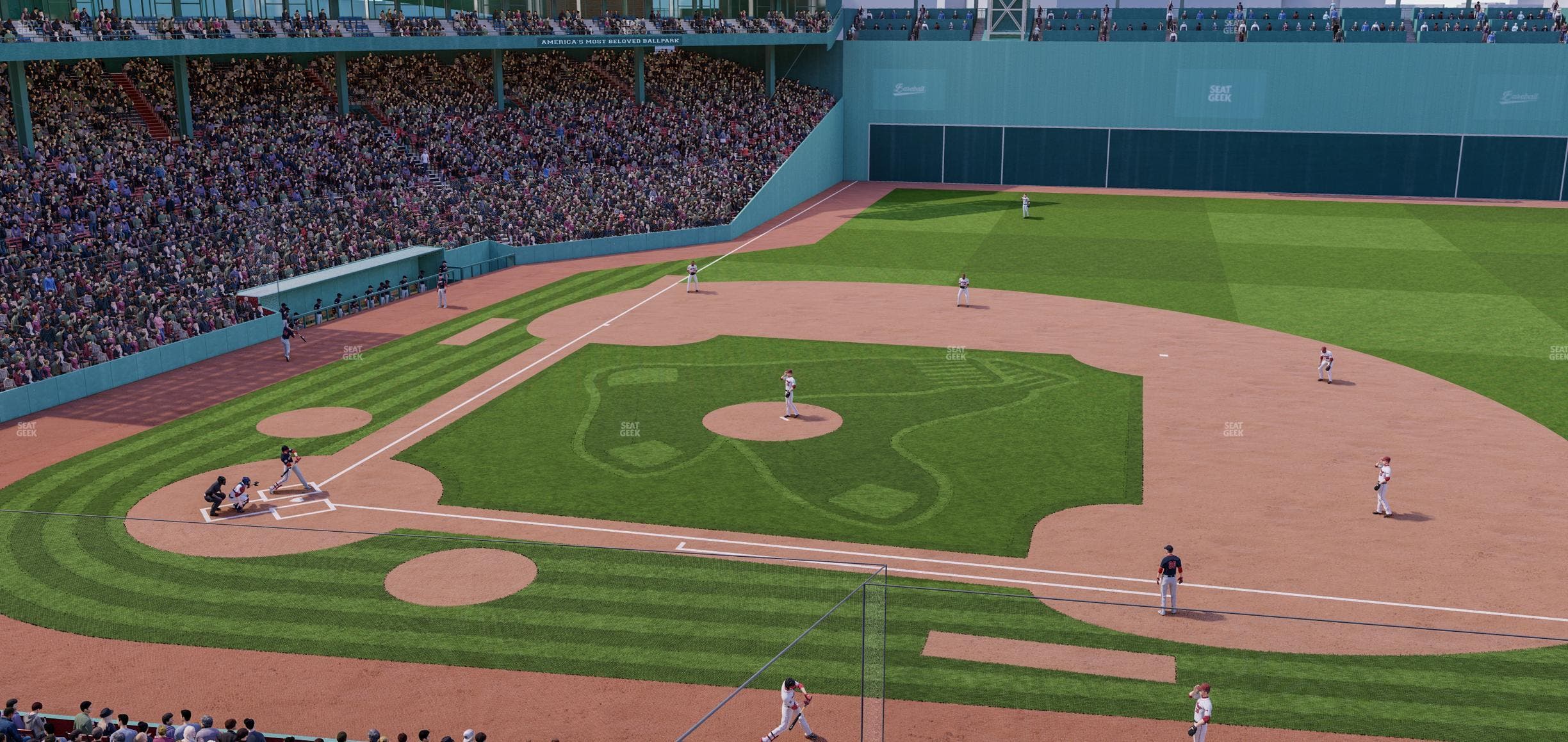 Fenway Park - Section Dell Technologies Suite R 8 Seat View