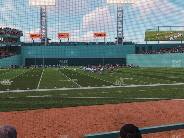 Fenway Park - Section Dugout Box 13 Seat View