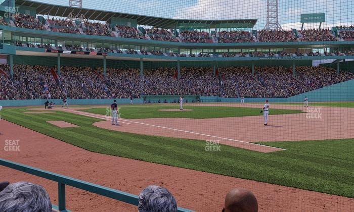 Fenway Park - Section Dugout Box 14 Seat View