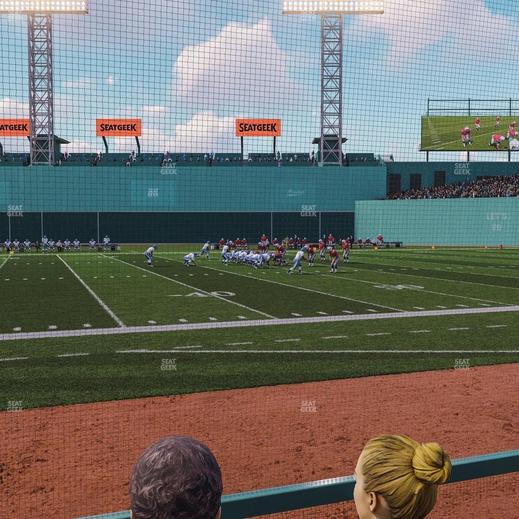 Fenway Park - Section Dugout Box 14 Seat View