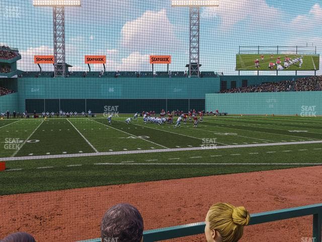Fenway Park - Section Dugout Box 14 Seat View