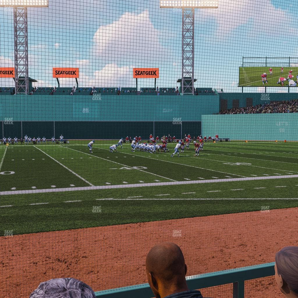 Fenway Park - Section Dugout Box 15 Seat View