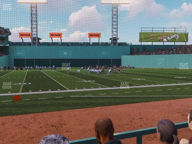 Fenway Park - Section Dugout Box 15 Seat View