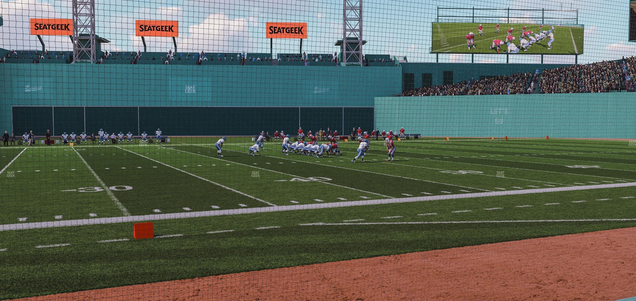 Fenway Park - Section Dugout Box 16 Seat View