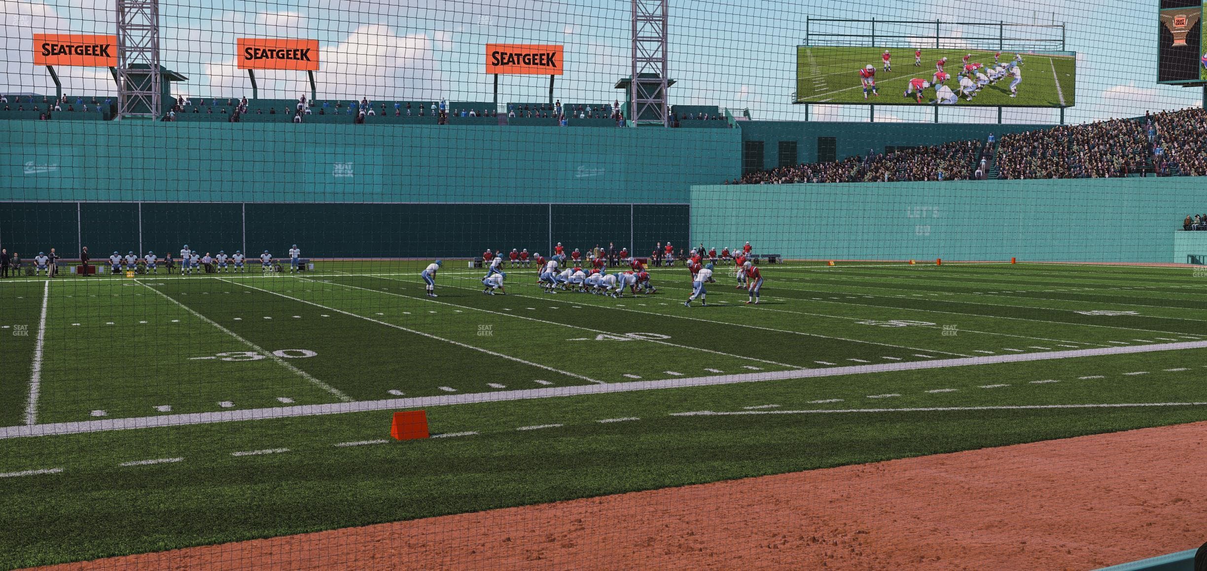 Fenway Park - Section Dugout Box 17 Seat View