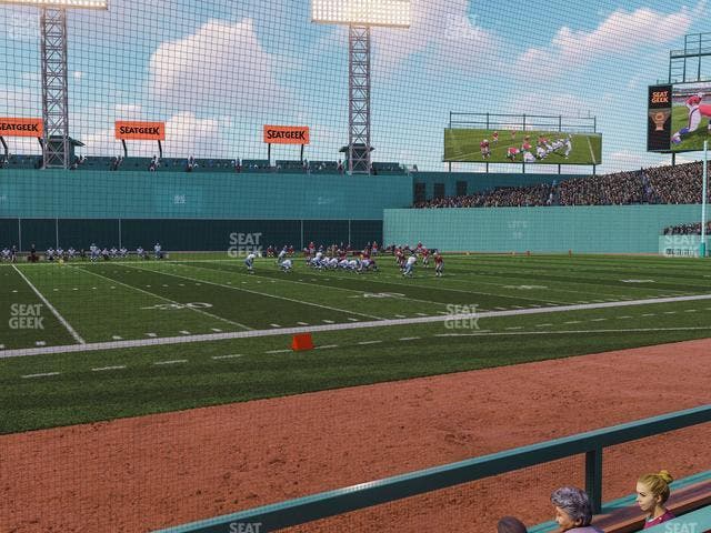 Fenway Park - Section Dugout Box 18 Seat View