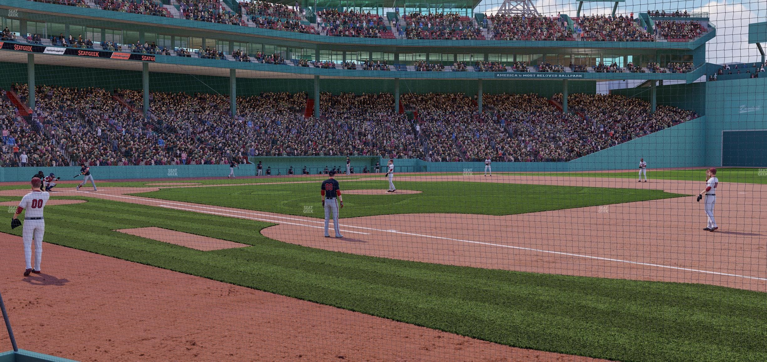 Fenway Park - Section Dugout Box 18 Seat View