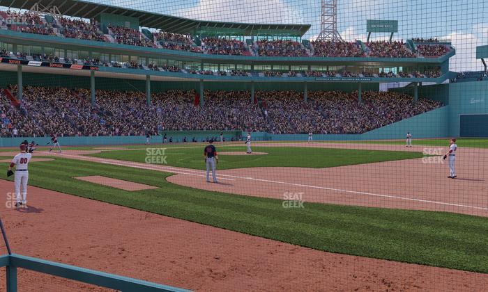 Fenway Park - Section Dugout Box 18 Seat View