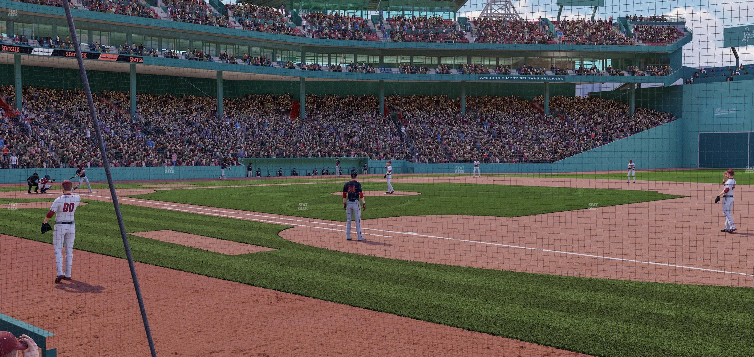 Fenway Park - Section Dugout Box 19 Seat View
