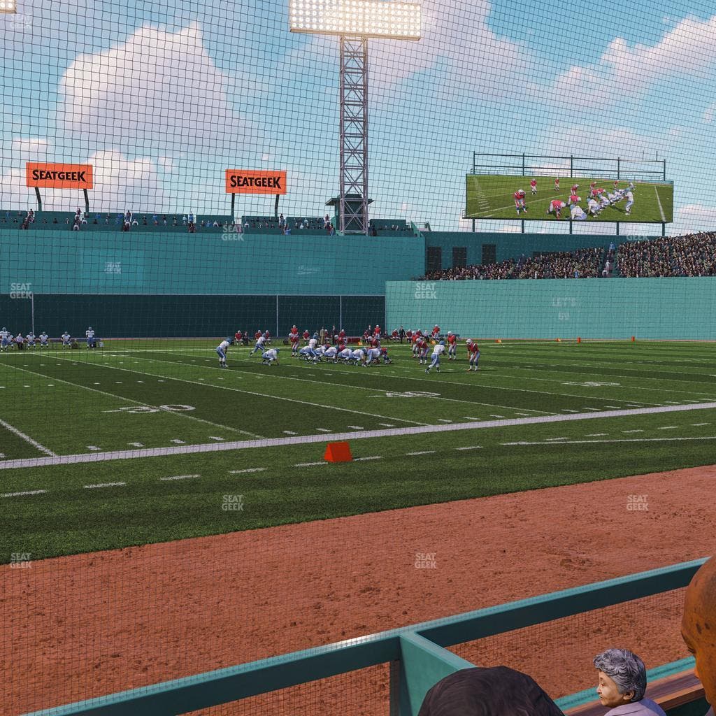 Fenway Park - Section Dugout Box 19 Seat View