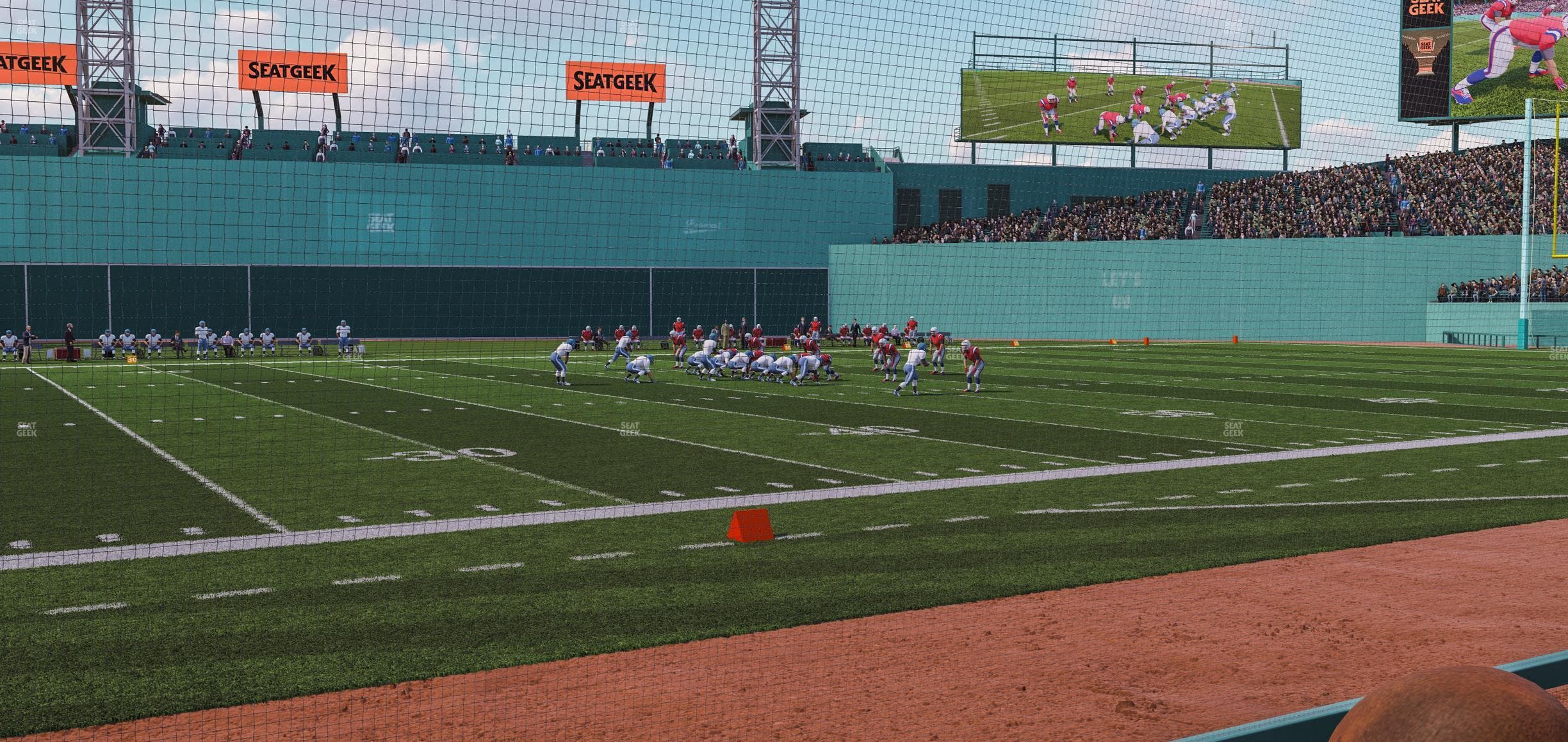 Fenway Park - Section Dugout Box 19 Seat View