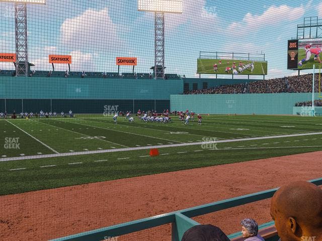 Fenway Park - Section Dugout Box 19 Seat View