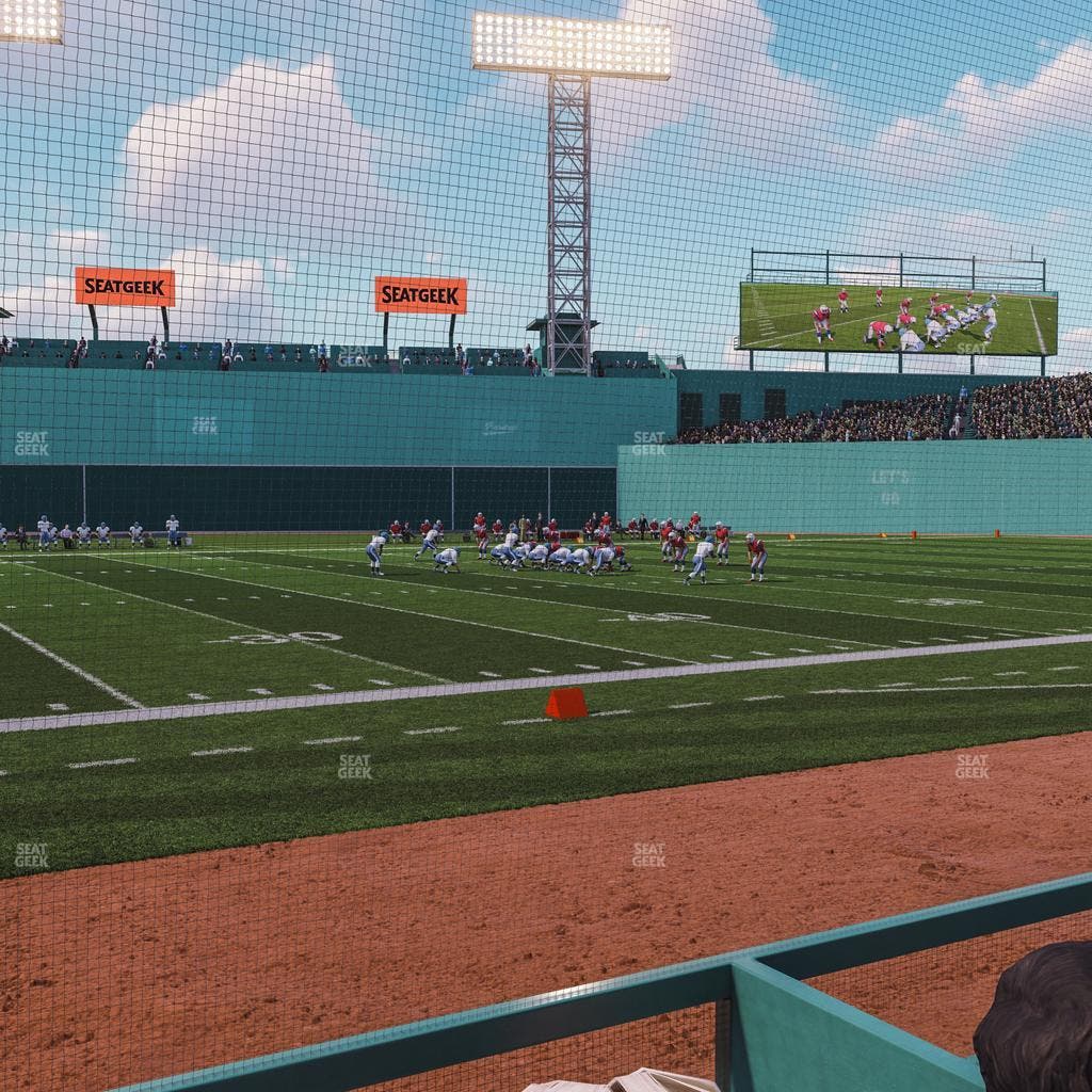 Fenway Park - Section Dugout Box 20 Seat View