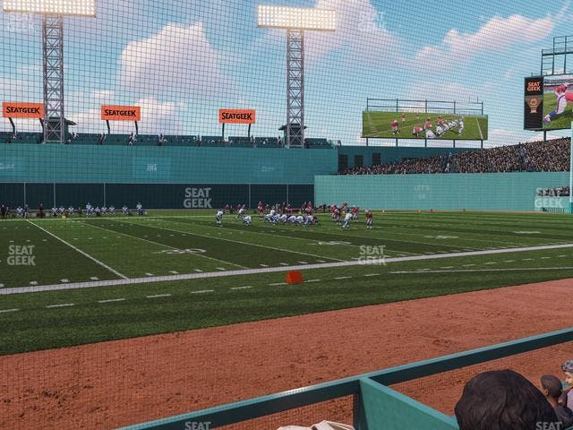 Fenway Park - Section Dugout Box 20 Seat View