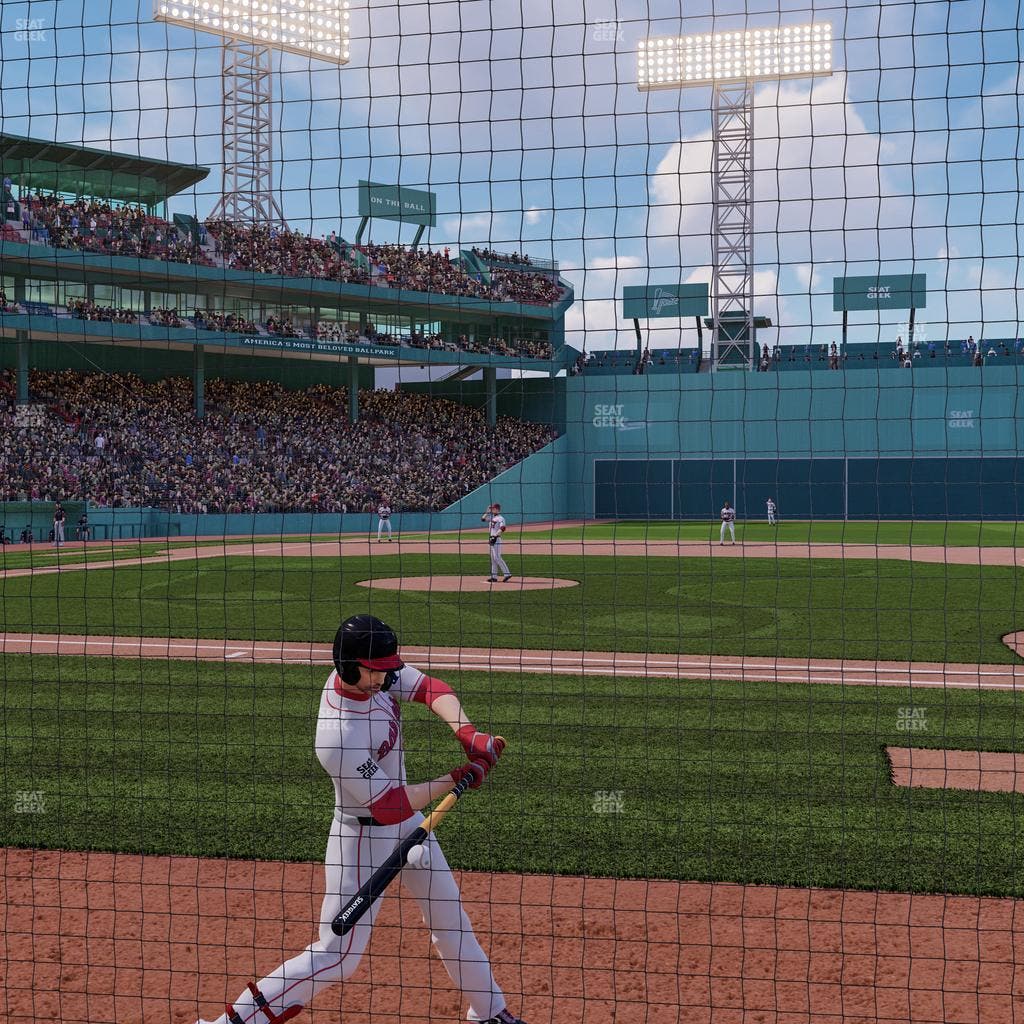 Fenway Park - Section Dugout Box 29 Seat View