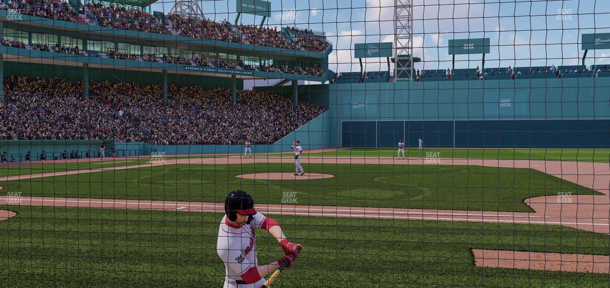 Fenway Park - Section Dugout Box 29 Seat View