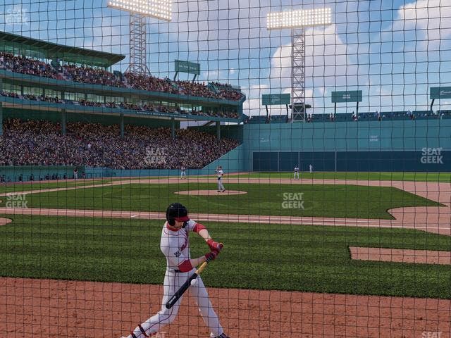 Fenway Park - Section Dugout Box 29 Seat View