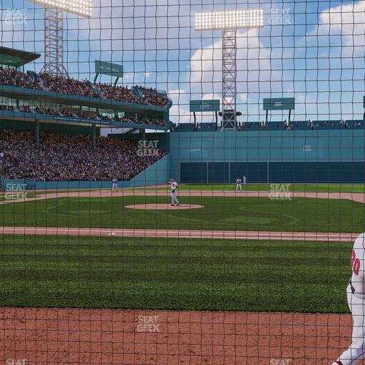 Fenway Park - Section Dugout Box 30 Seat View