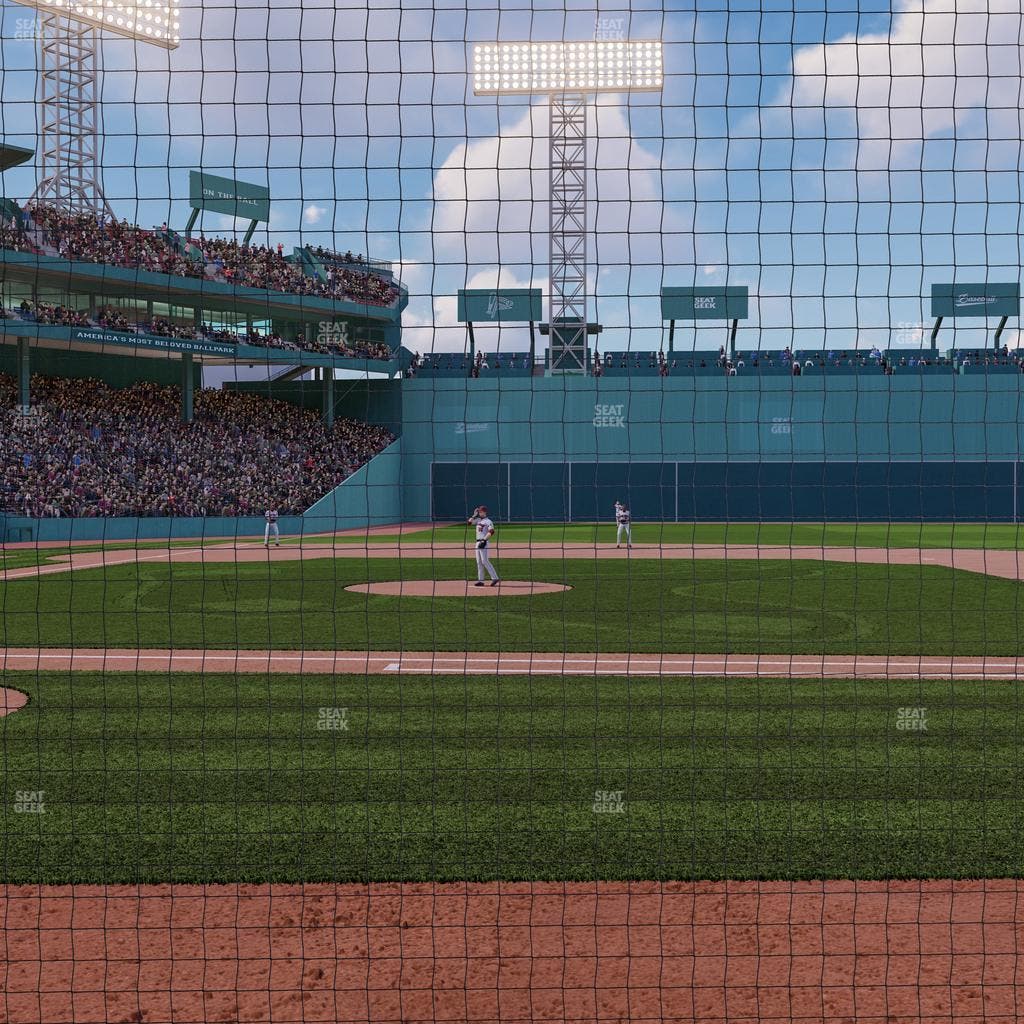 Fenway Park - Section Dugout Box 31 Seat View