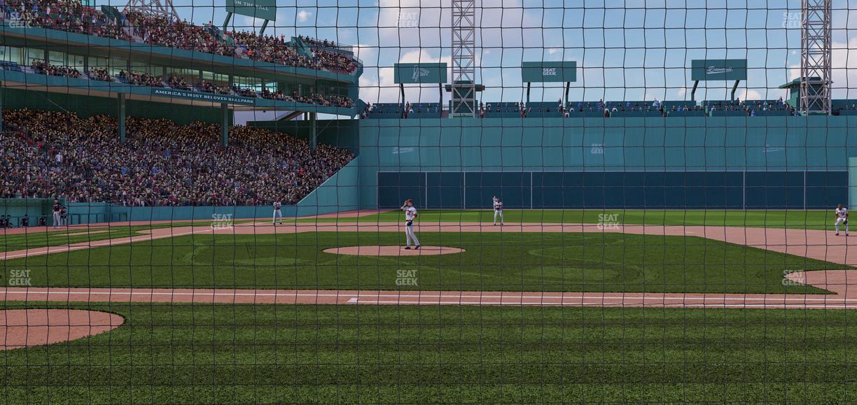 Fenway Park - Section Dugout Box 31 Seat View