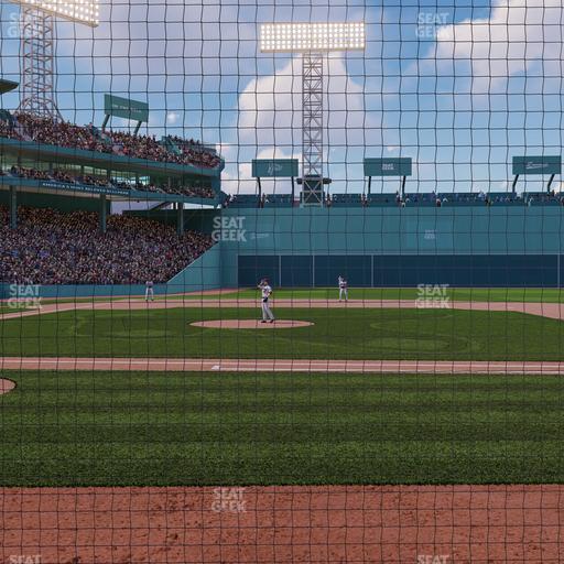 Fenway Park - Section Dugout Box 31 Seat View