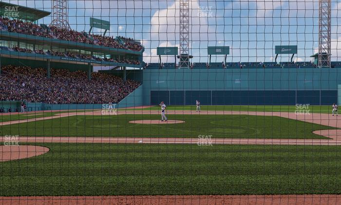 Fenway Park - Section Dugout Box 31 Seat View