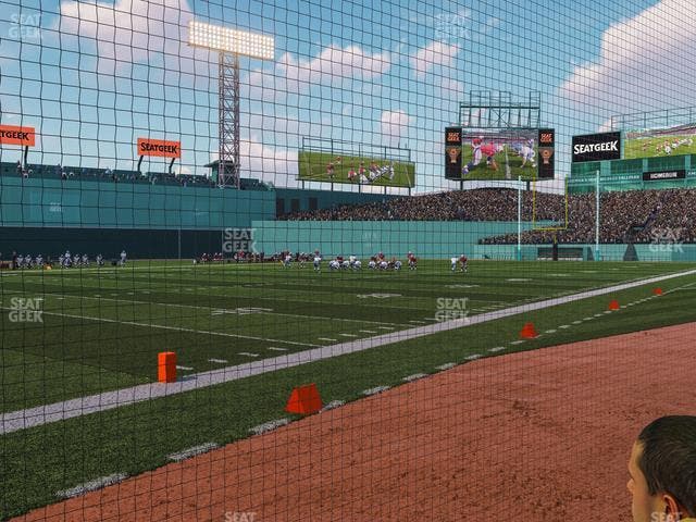 Fenway Park - Section Dugout Box 31 Seat View