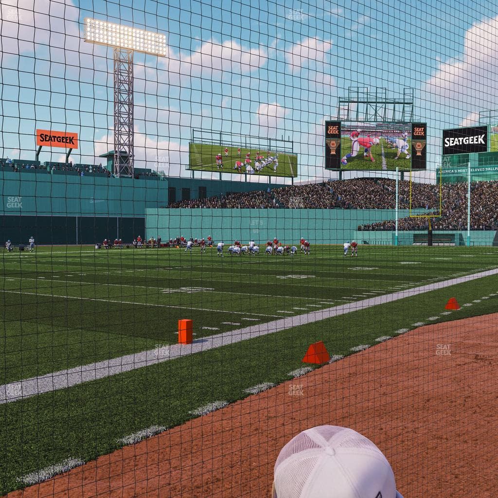 Fenway Park - Section Dugout Box 32 Seat View