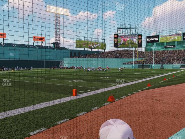 Fenway Park - Section Dugout Box 32 Seat View