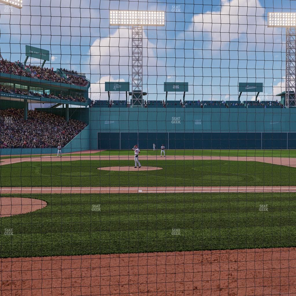 Fenway Park - Section Dugout Box 32 Seat View