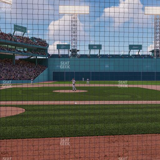 Fenway Park - Section Dugout Box 32 Seat View