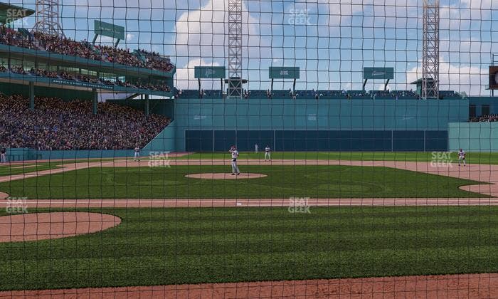 Fenway Park - Section Dugout Box 32 Seat View