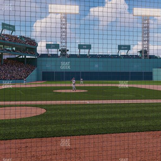 Fenway Park - Section Dugout Box 33 Seat View