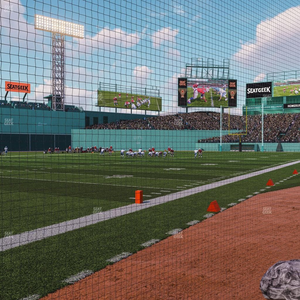 Fenway Park - Section Dugout Box 33 Seat View