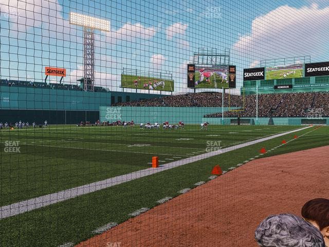 Fenway Park - Section Dugout Box 33 Seat View