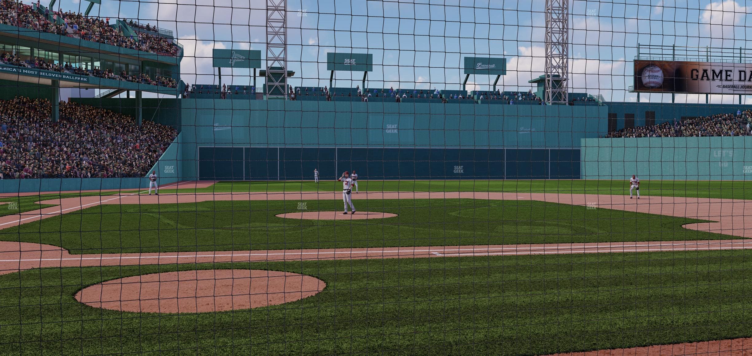 Fenway Park - Section Dugout Box 34 Seat View