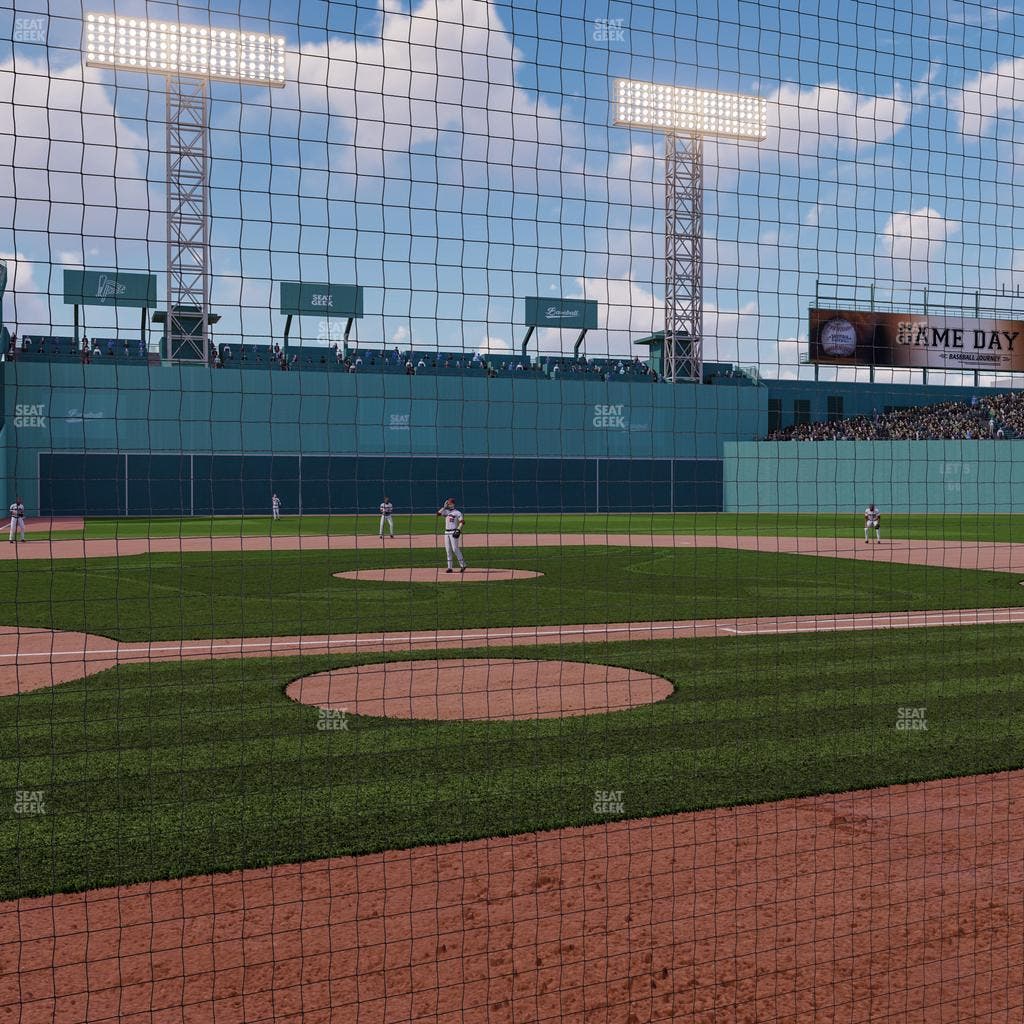 Fenway Park - Section Dugout Box 36 Seat View
