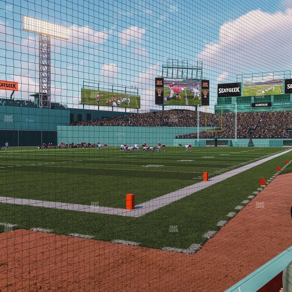 Fenway Park - Section Dugout Box 36 Seat View