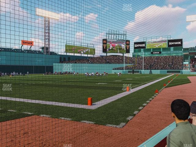 Fenway Park - Section Dugout Box 36 Seat View