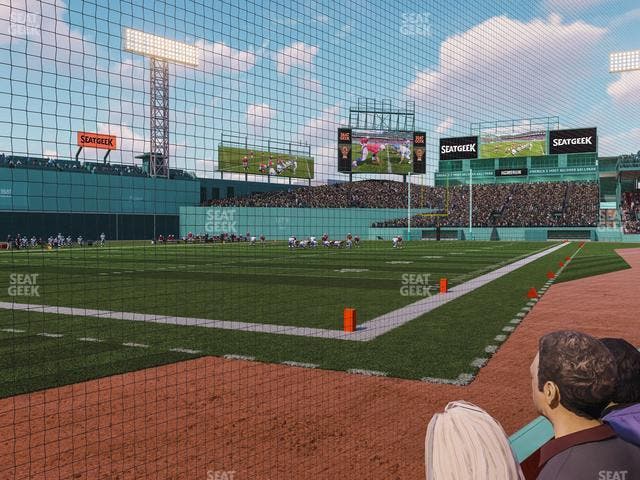 Fenway Park - Section Dugout Box 37 Seat View
