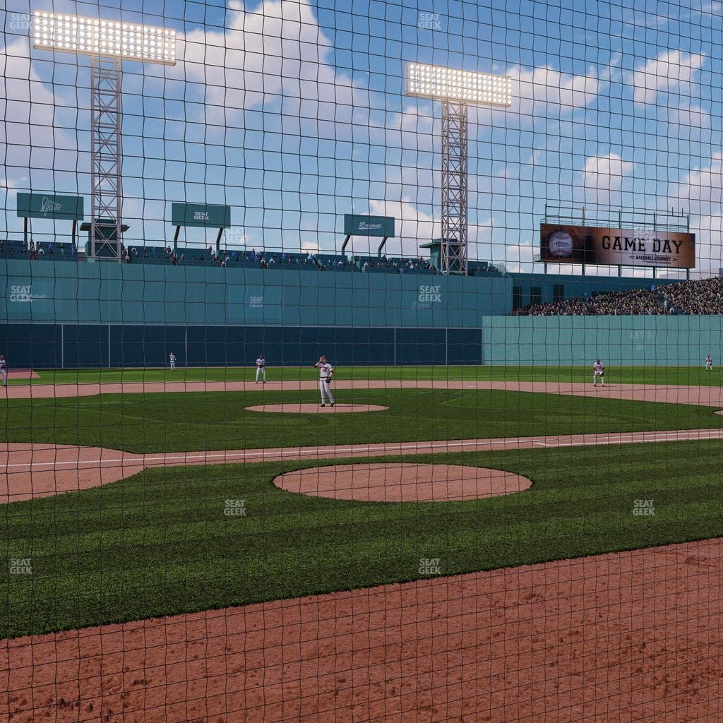 Fenway Park - Section Dugout Box 37 Seat View