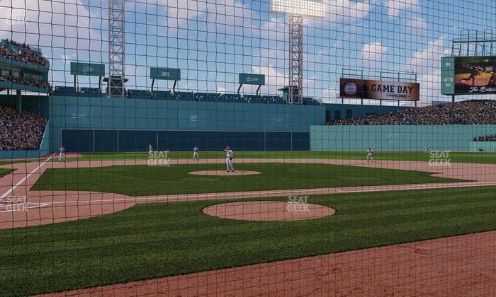 Fenway Park - Section Dugout Box 37 Seat View