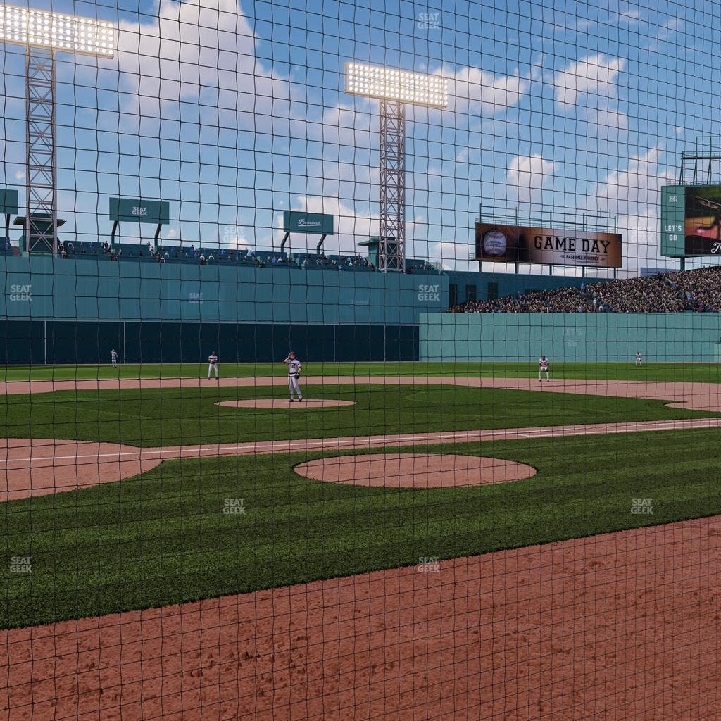 Fenway Park - Section Dugout Box 38 Seat View