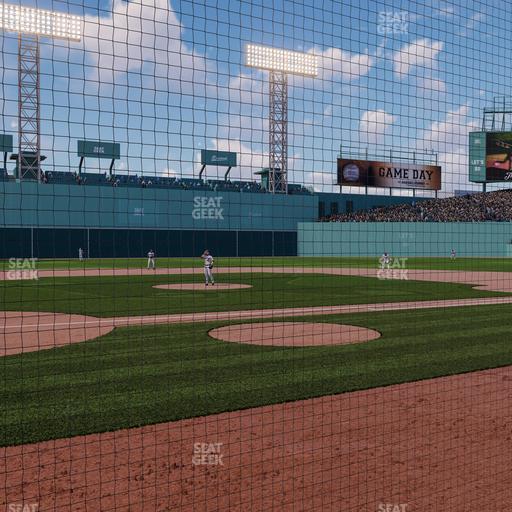 Fenway Park - Section Dugout Box 38 Seat View